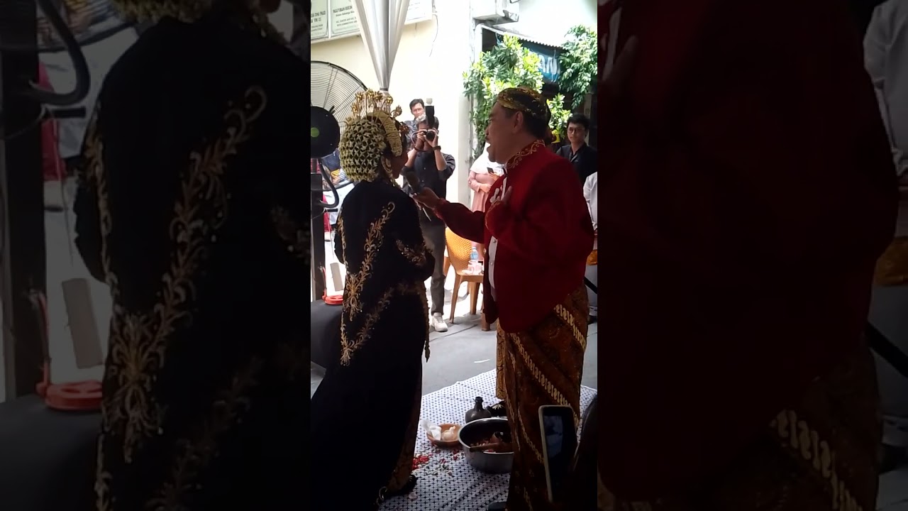 NO EDIIITTt‼️Acara pernikahan  prosesi adat jawa#videonikahan#kumpulkeluarga #adatjawa