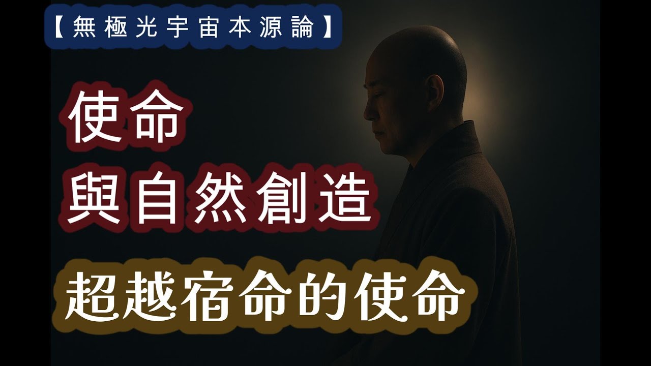 因果不是要你認命， 是提醒你：現在這一刻，你還有選擇。 這裡講的使命不是一個角色， 是一種不再內耗的生命狀態。 你不需要搞懂前世， 你只需要好好活在這一刻。因緣給你舞台， 覺知決定你怎麼走。