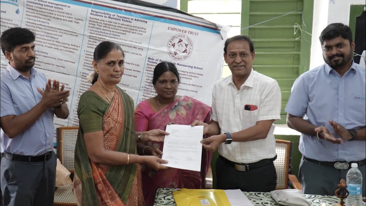 Toilet Blocks for Girls Handed Over at Voipadi Govt. High School | Perundurai| Erode|