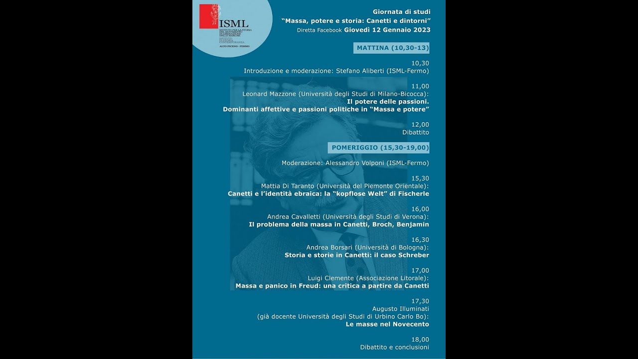 Massa, potere e studi: Canetti e dintorni prima parte