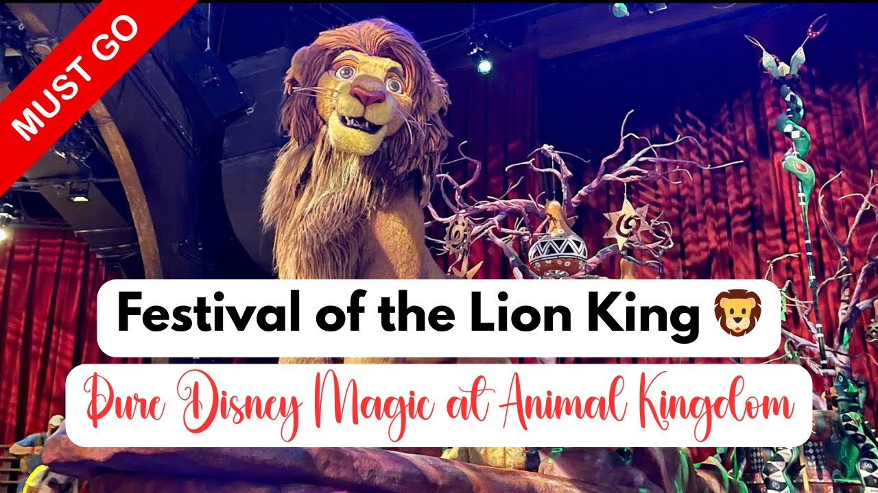 Festival of the Lion King 🦁 | Pure Disney Magic at Animal Kingdom