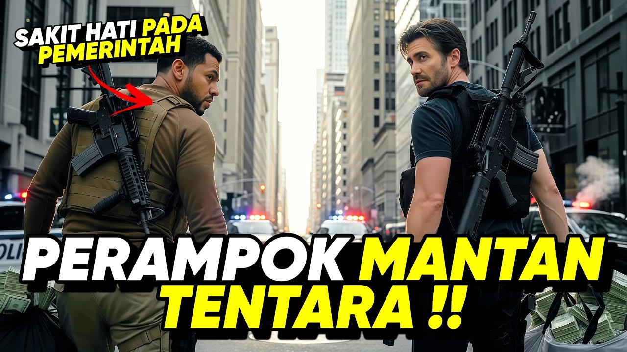 SAAT MANTAN TENTARA NEKAD MENJADI PERAMPOK !! • ALUR CERITA FILM
