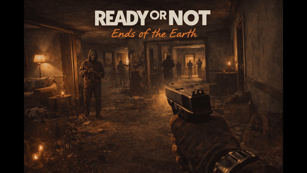 SATU ORANG, SATU PISTOL, AREA LUAS | Ready or Not Indonesia | Ends Of the Earth