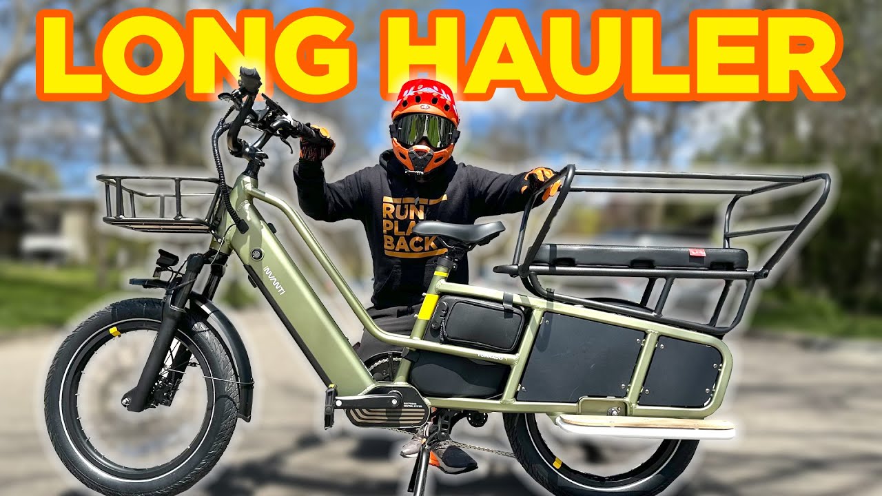 Invanti Tornado Electric Bike Review: A Whirlwind of Cargo Space or a Light Gust?