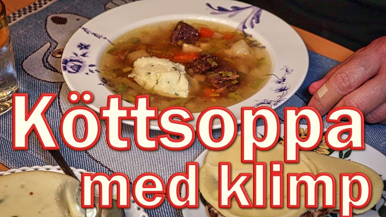 Köttsoppa med klimp