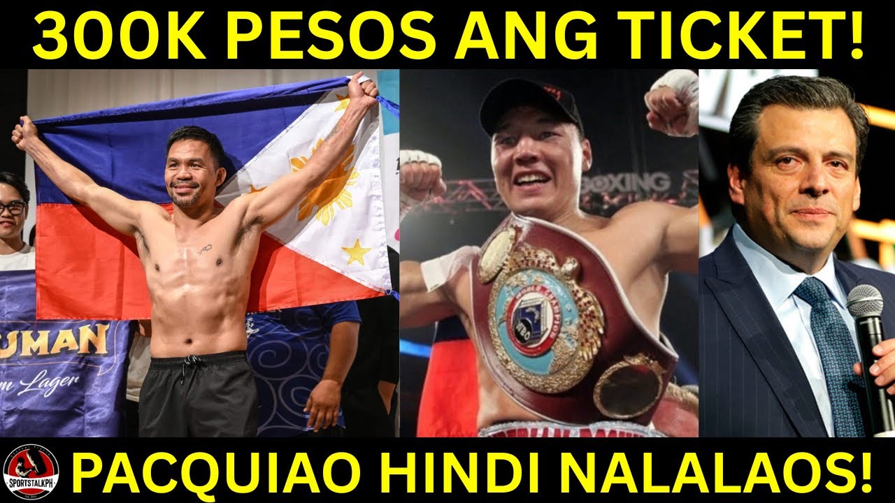 Pacquiao vs Provodnikov GINTO! 300K ang Ticket! | AYAW mag bayad ng FEE lagot na!