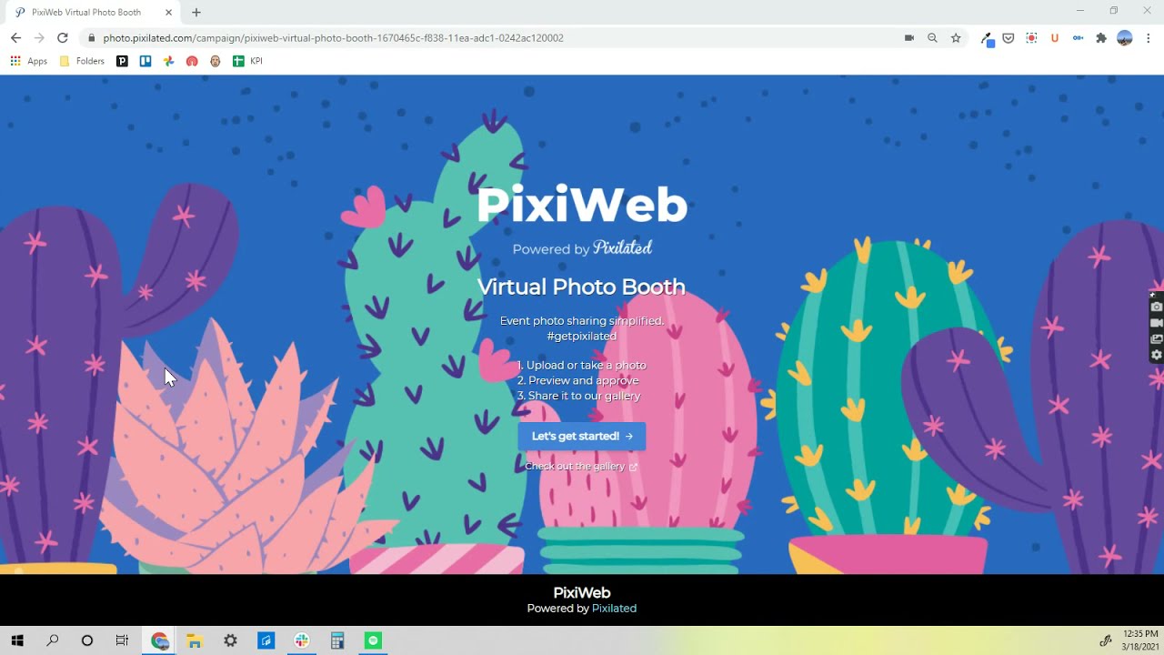 PixiWeb Virtual Booth On-Demand Demo