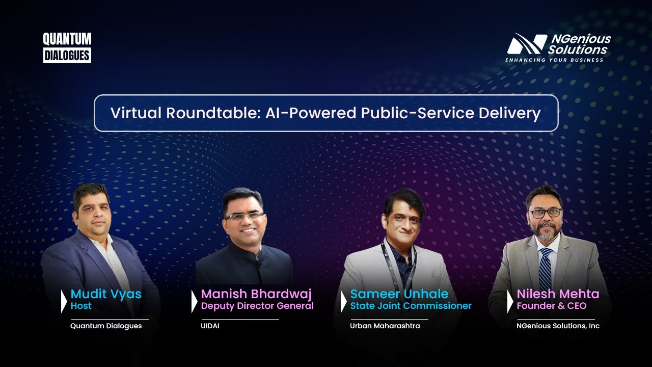 AI for Public Service Delivery: UIDAI Aadhaar at Scale & Smart-City Lessons | NGenious Solutions
