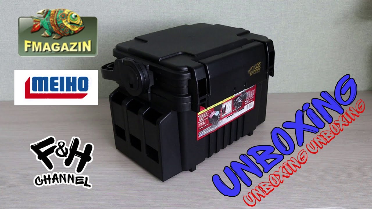 Unboxing посылки с ящиком Meiho Versus VS7055 от интернет магазина Fmagazin.