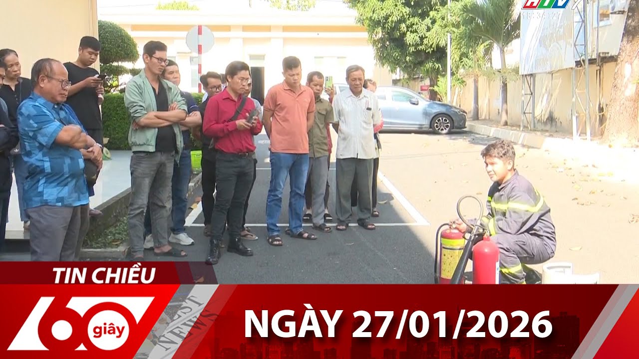 60 Giây Chiều - Ngày 27/01/2026 - HTV Tin Tức Mới Nhất 2026