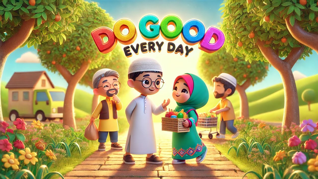 Do Good Every Day | 3D Animated Islamic Poem & Cartoon Rhyme | Educational Nasheed for Kids