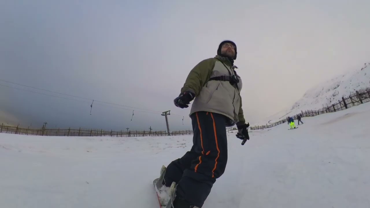 snowboarding GlenCoe Jan2026