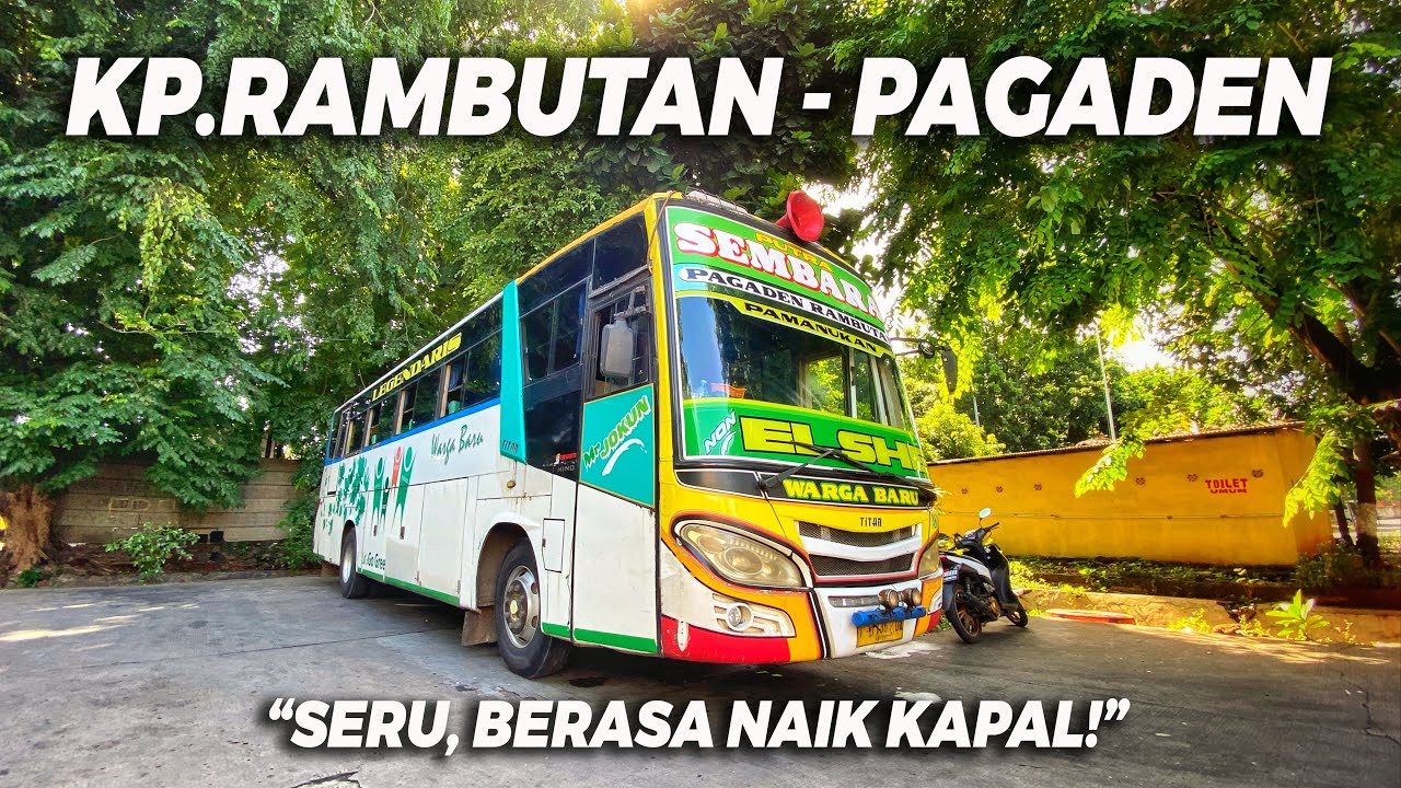 Satu-Satunya di Rute Jakarta - Pagaden | Trip Bus WARGA BARU Rasa Kapal! With @wardiiofficial