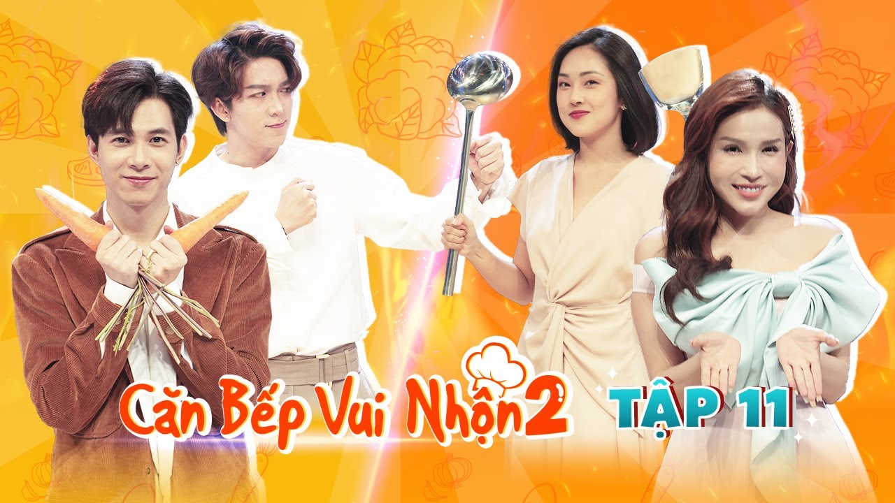 CĂN BẾP VUI NHỘN 2 - TẬP 11 | Tăng Phúc hát live 'ĐỪNG CHỜ ANH NỮA' khiến Khả Như, Anh Tú 'RỤNG TIM'