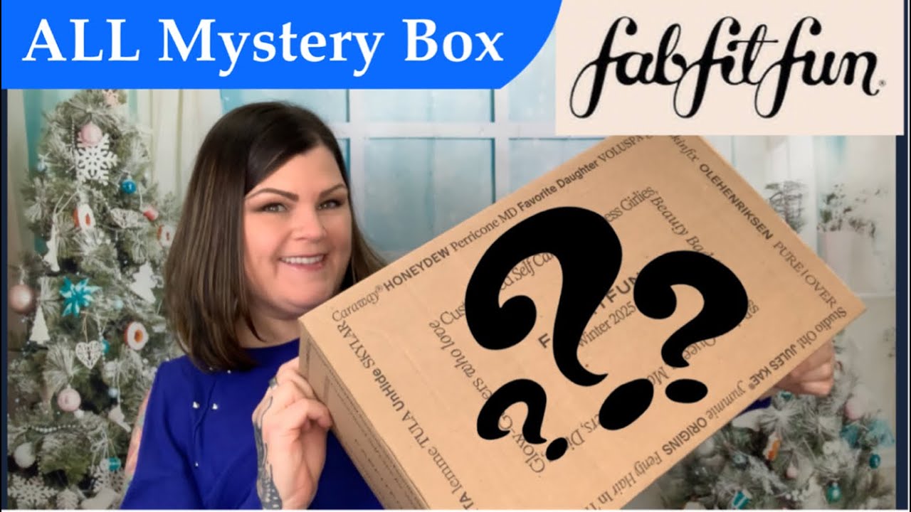 FabFitFun Winter // ALL MYSTERY Choice Box