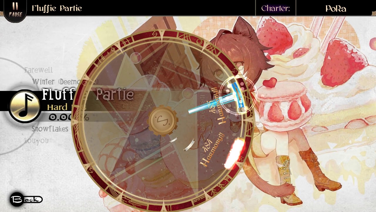[Lanota Fanmade] Fluffie Partie (By: PoRa) [60 fps]