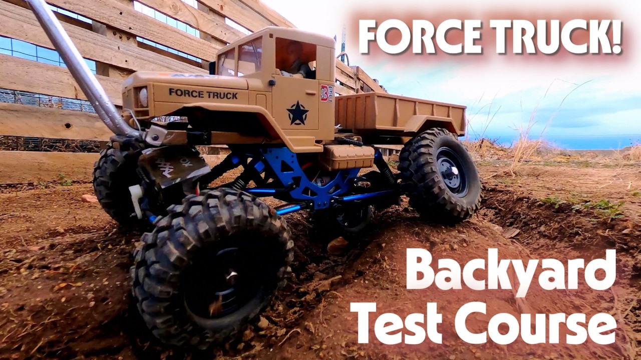 ECX Temper Force Truck Backyard Course 12 25
