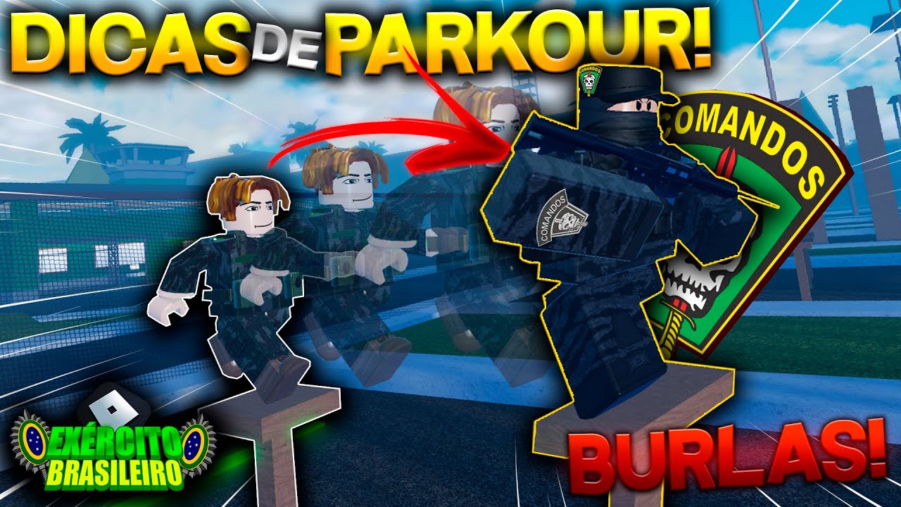 Dicas de PARKOUR e BURLAS AVANÇADAS! E.B do Tevez I ‹ Roblox ›