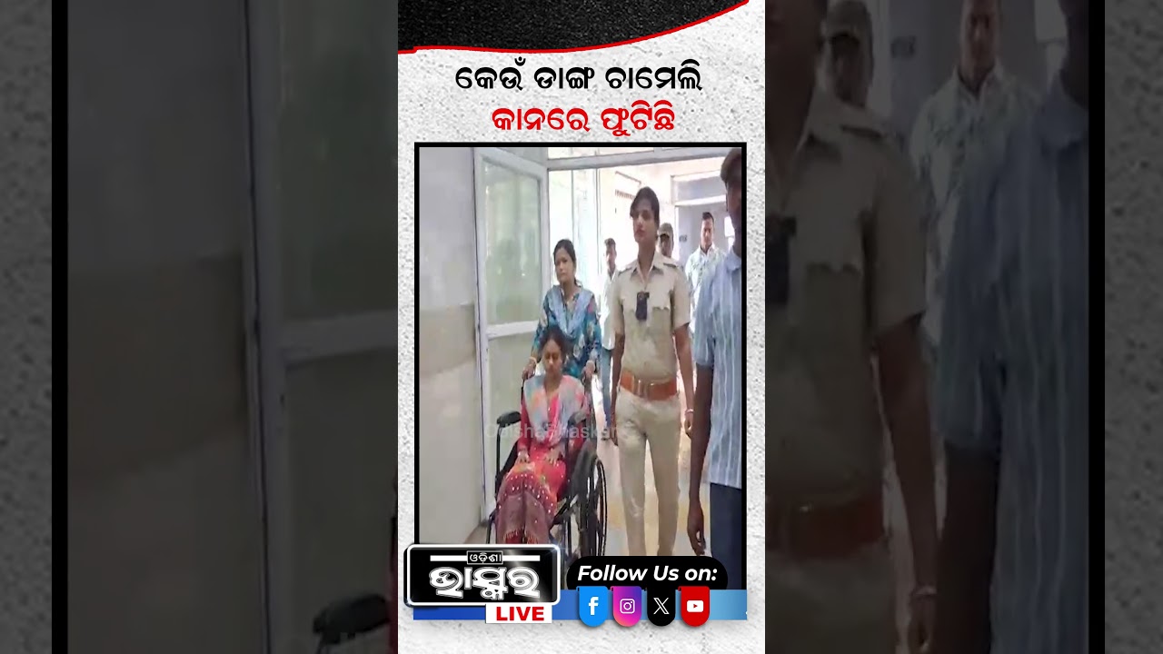 ଚାମେଲି କାନରେ କାଠି ପୁରେଇ ଫୁଟେଇ ଦେଇଛି ପୋଲିସ #ytshorts #shortsvideo #ChameliOjha #sarapancha #police