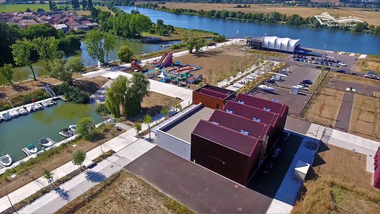 Pr&eacute;sentation de la base de loisirs Nautic'Ham &agrave; Basse-Ham - 2018