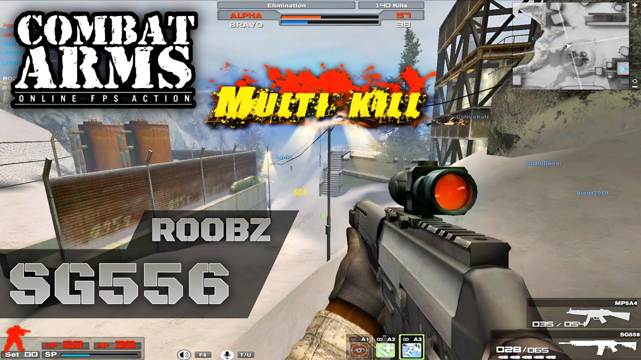 COMBAT ARMS : IT IS HARD TO PLAY IF THEY HAVE BROKEN THE DAMAGE !