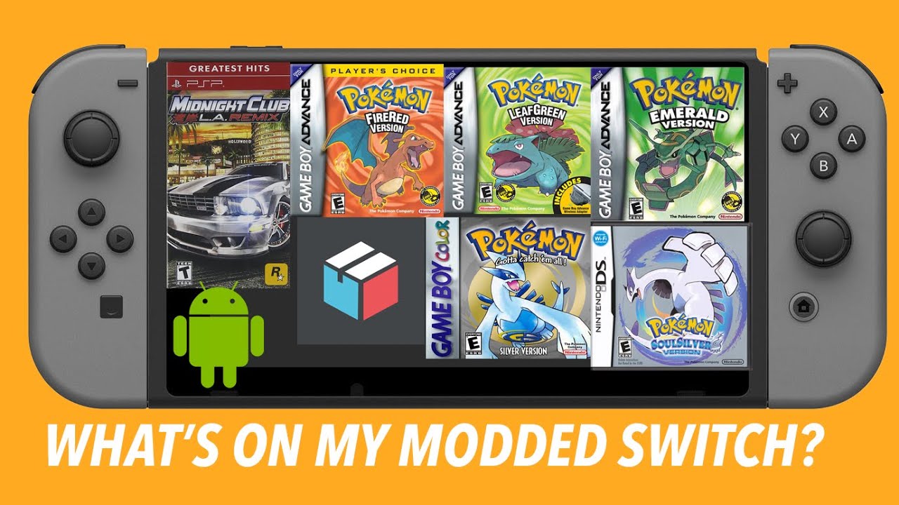 My Modded Switch Tour!