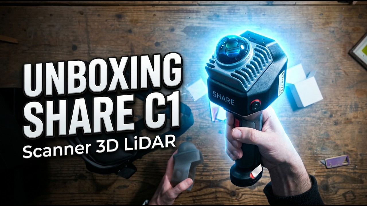 SHARE C1 Spatial Camera - Unboxing Video