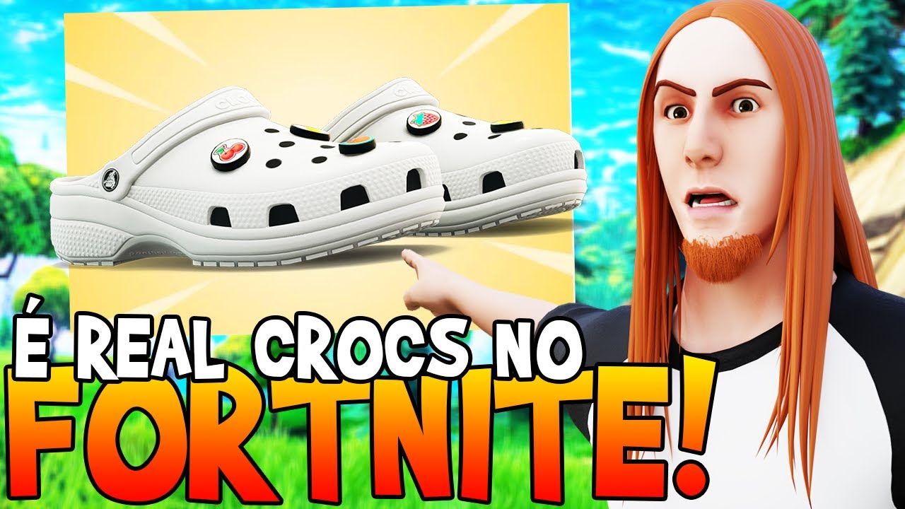 BOTARAM CROCS NO FORTNITEKKKKKKK