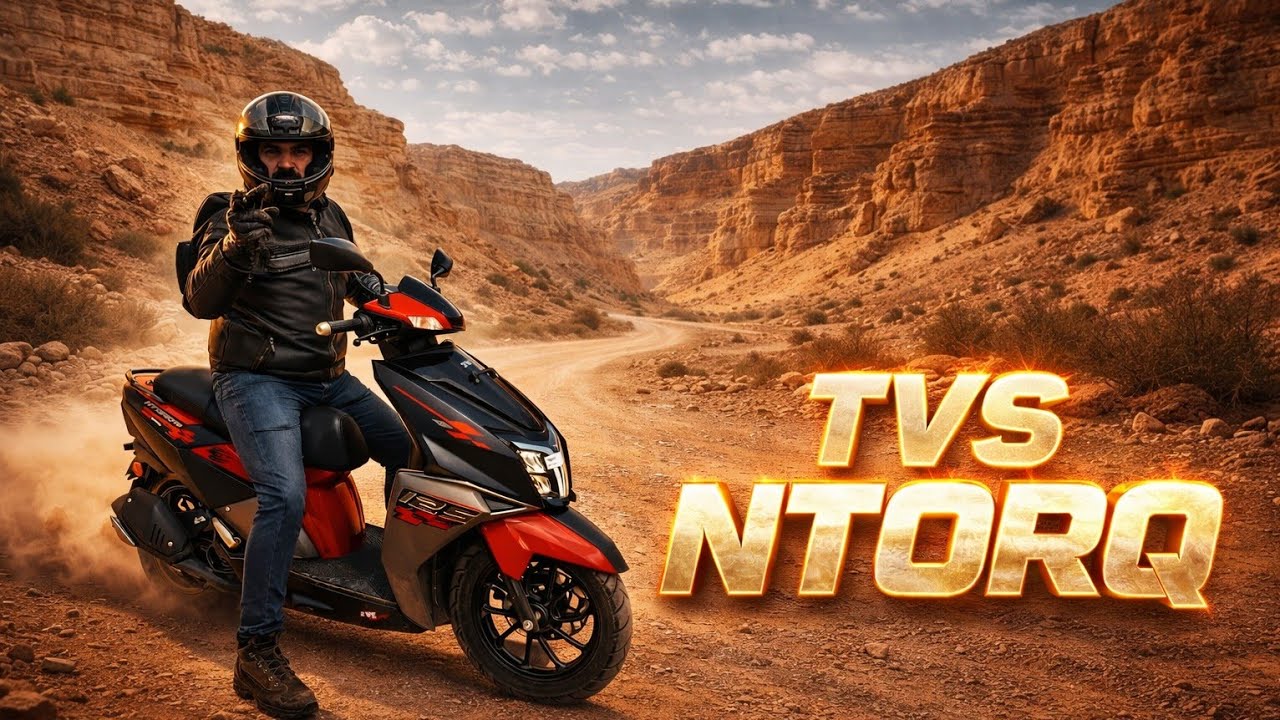 قبل ما تشتري… شوف TVS NTORQ الأول