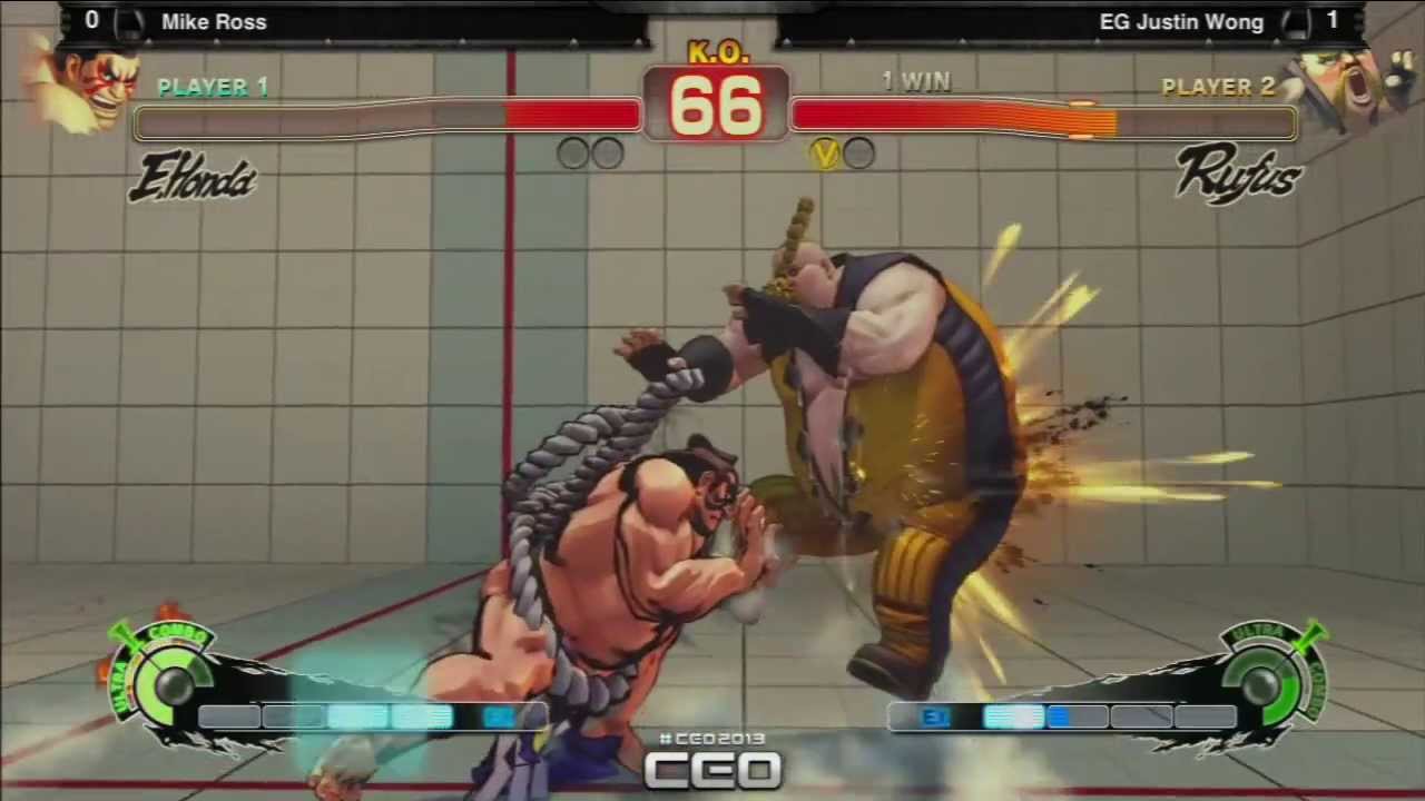 CEO2013: SSF4 AE Ver. 2012 - Mike Ross vs EG Justin Wong - Pool Play