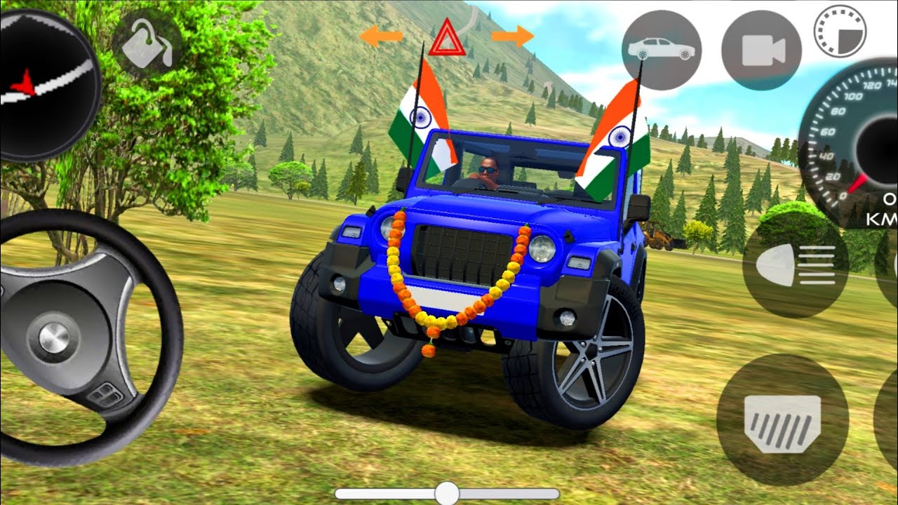 Modified Mahindra Thar😈 Games:Indian Thar(Gadi Wala Games) Car Game Android Game -Android Gameplay
