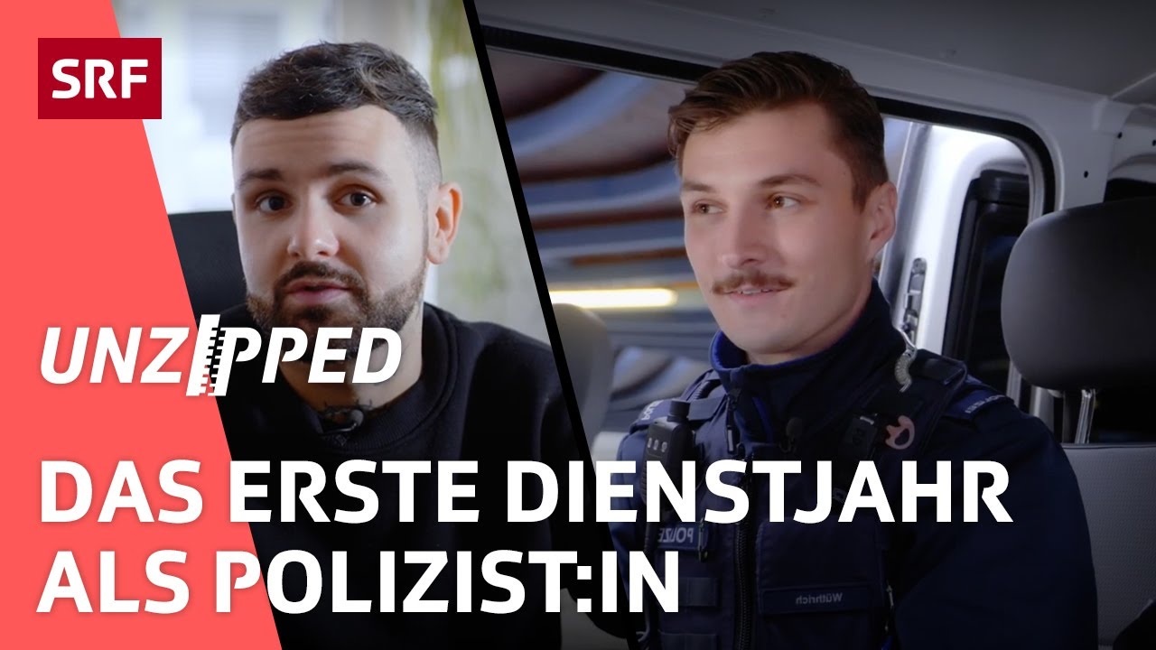 Polizist:innen im ersten Berufsjahr – Livio bei der Polizei | Impact | SRF