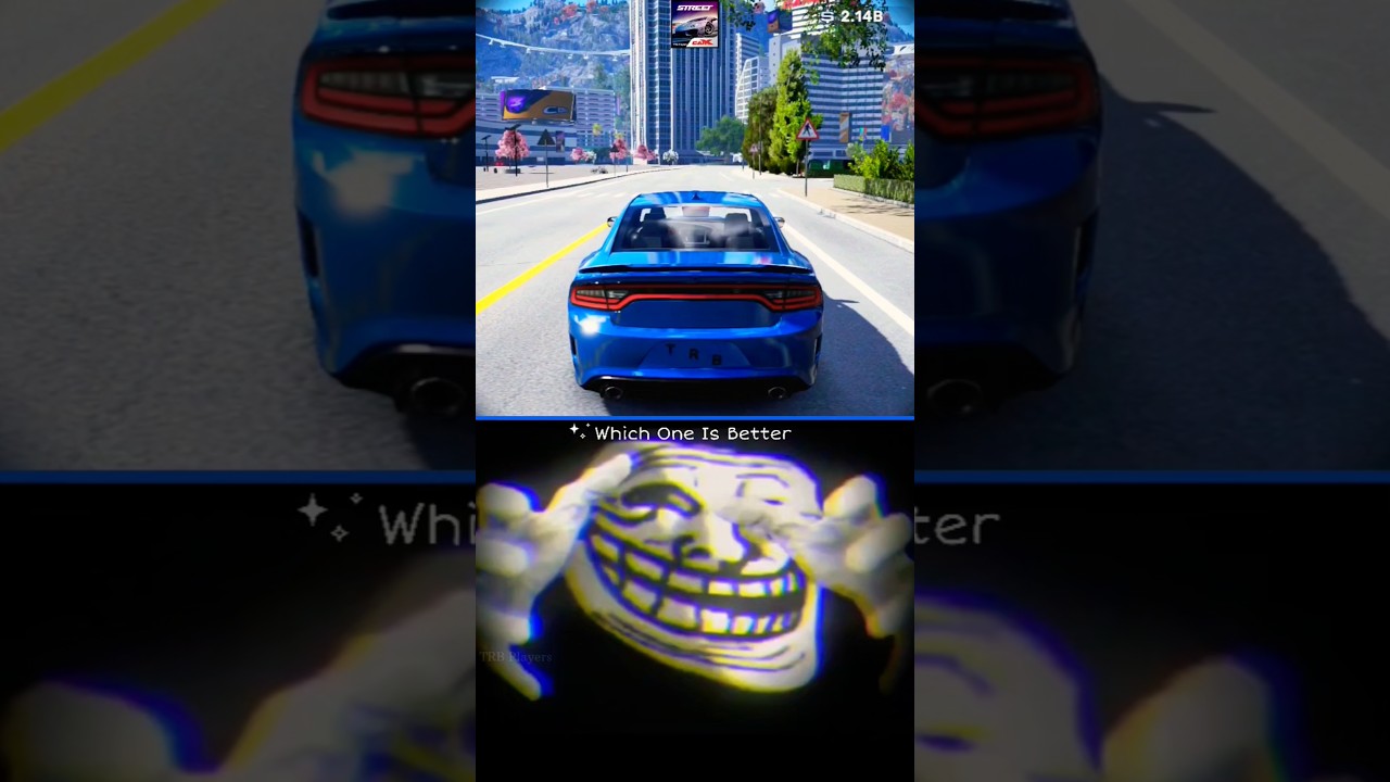 Drive Zone Online vs CarX Street 🔥 Dodge Charger SRT Hellcat