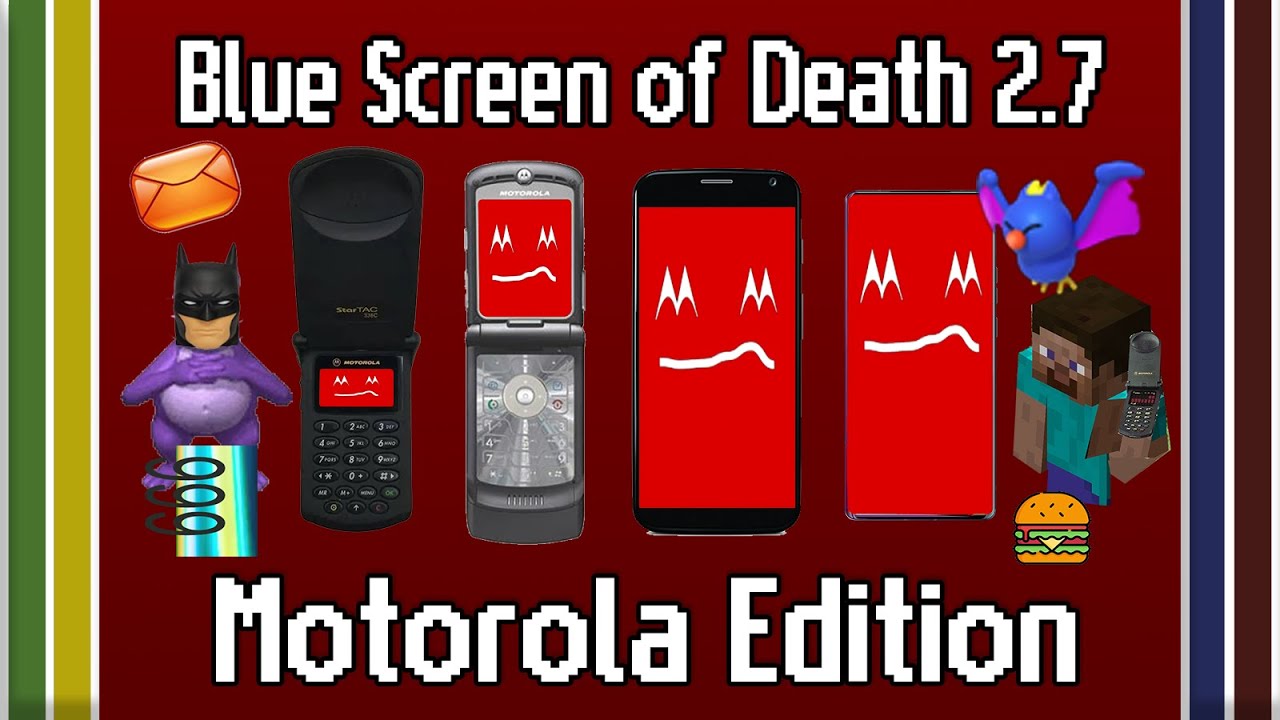 🦇 Blue Screen of Death 2.7 [Motorola Edition] 🦇 #bsod