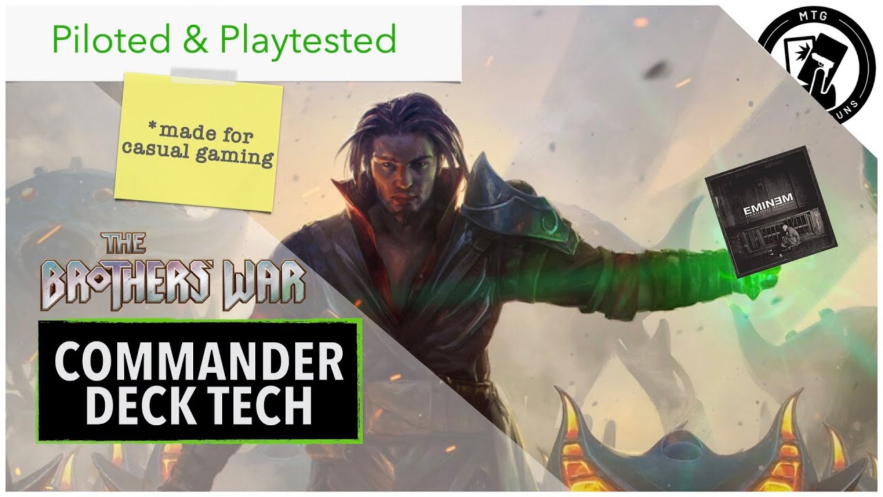 He's back! Mishra, the Eminem One | Artifacts | Playtested Commander Deck Tech | Precon Overhaul