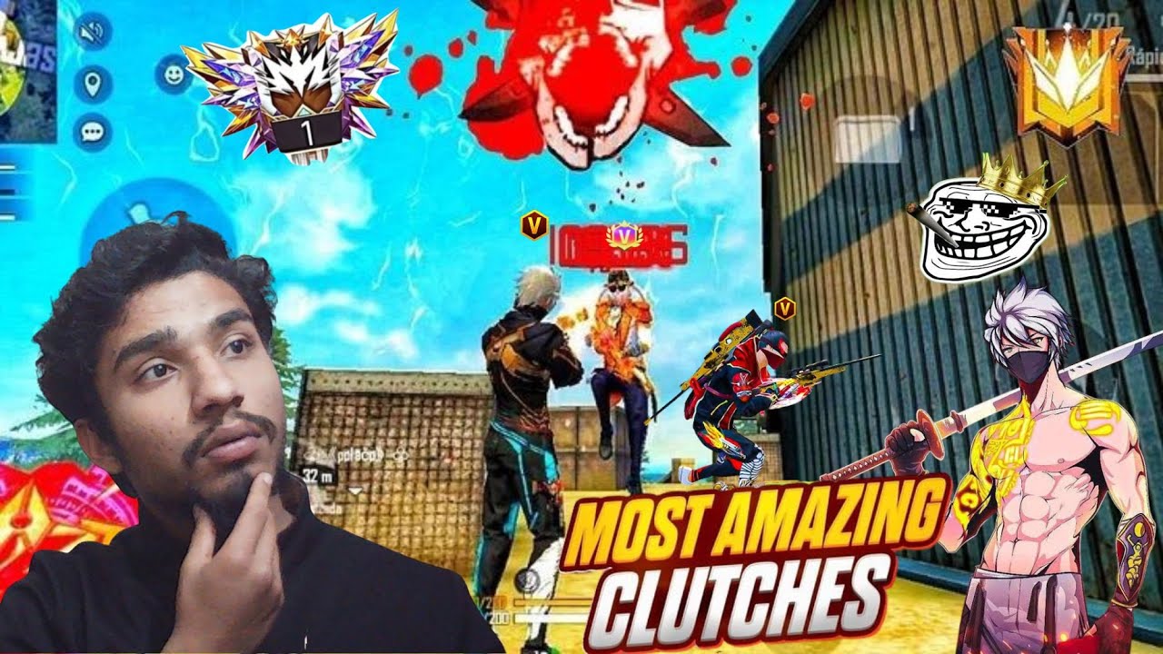 😱 BR Rank Amazing Clutches 🔥 1v4 Impossible Comeback | Free Fire Rank Push Gameplay 👑 |