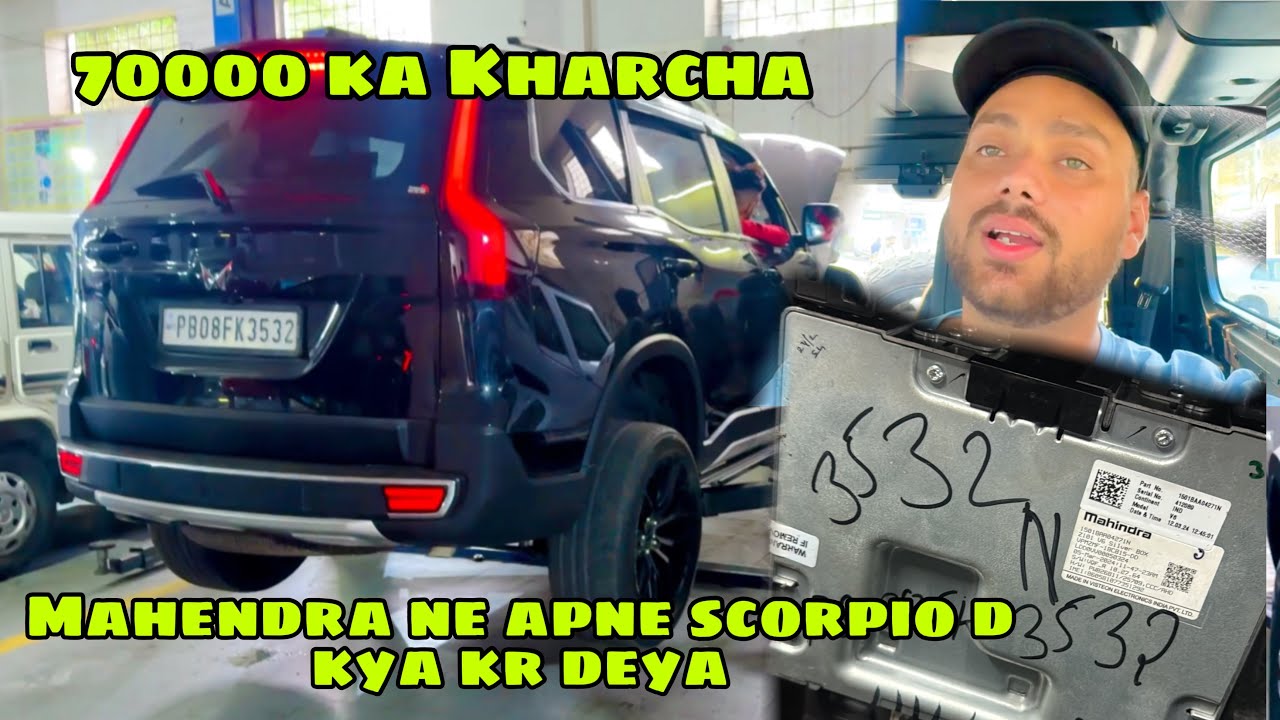 Apne scorpio d k sath kya kr deya Mahendra ne || 70000 ￼nuksan kr deya || Modified hun scorpio n