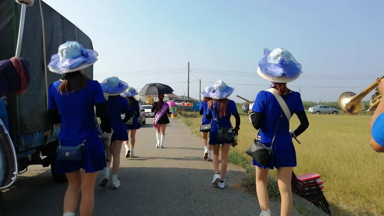 台灣本土最有特色的送行隊伍 女子西索米 響韻女子音樂團 出路