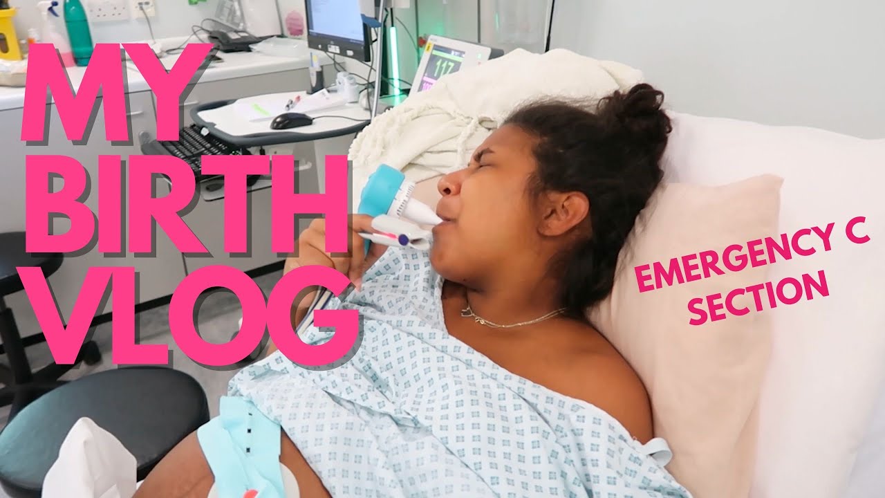 BIRTH VLOG! | Emergency C-Section & Welcoming Our First Baby!