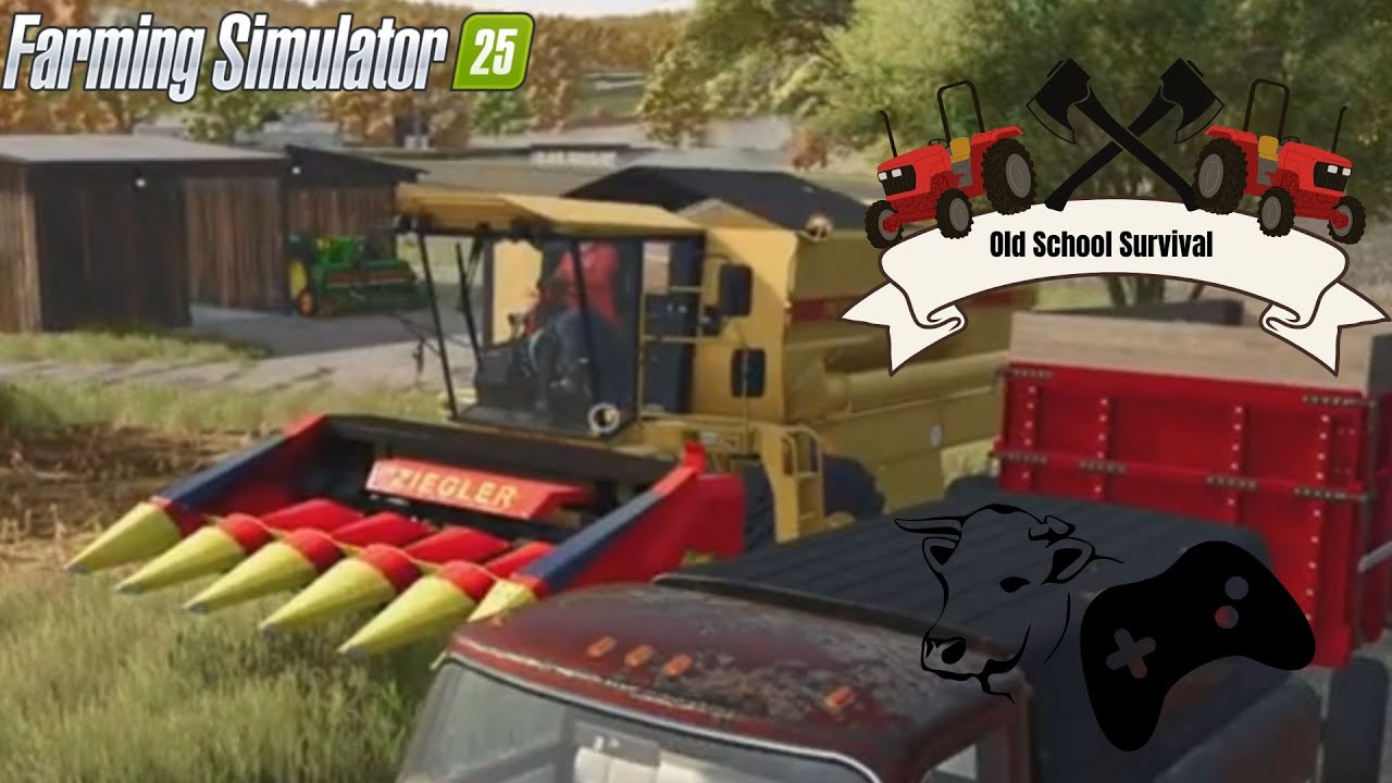 My New Combine will Make or Break Me!! (fs25 Survival farm)