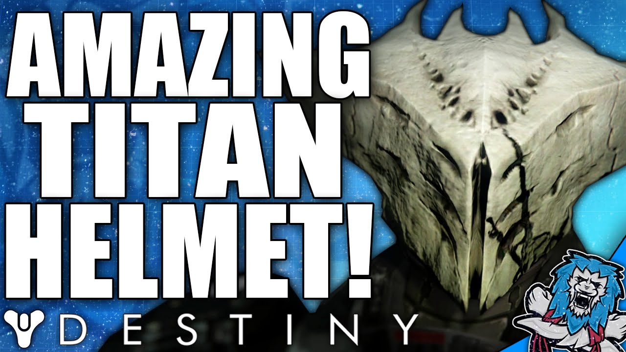 Destiny: Amazing Titan Helmet! The Darkblade Helm / How To Get It!