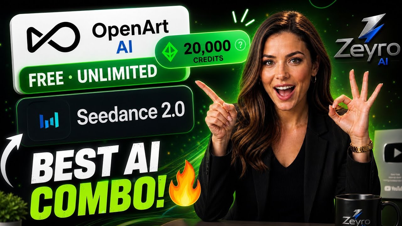 Seedance 2.0 + OpenArt AI = INSANE Combo 🔥 FREE Unlimited + 20,000 Credits!