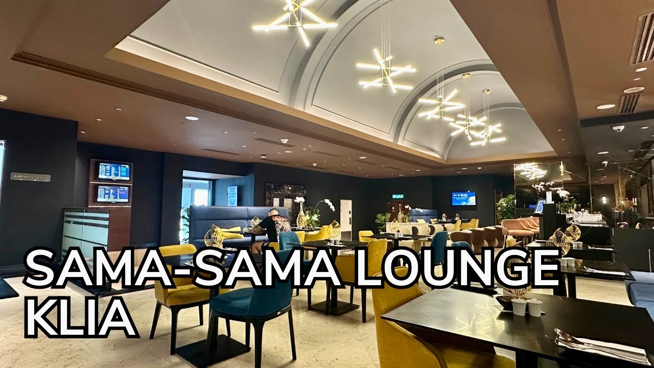 Sama-Sama Lounge Kuala Lumpur Airport April 2025 Review