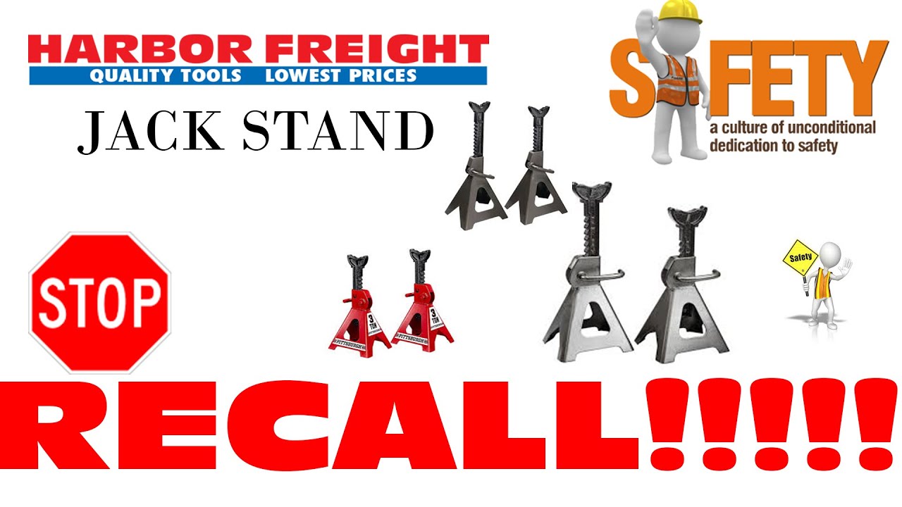 Harbor Freight Jack Stand Recall