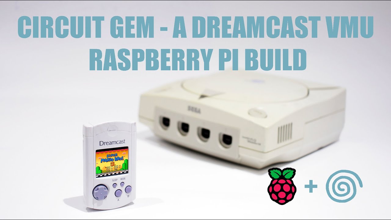 Circuit Gem - A Dreamcast VMU Raspberry Pi Build