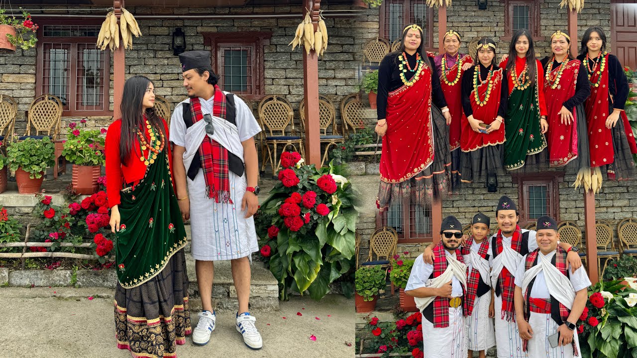 Family trip to ghandruk😍hajur ama ko geet le sabai vutukkai vaiyo😂