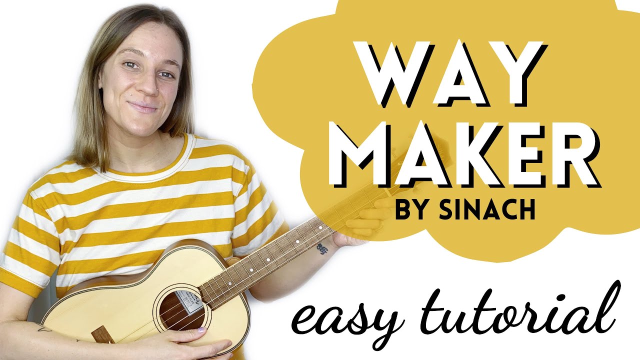 EASY UKULELE TUTORIAL (Baritone & Concert) // 