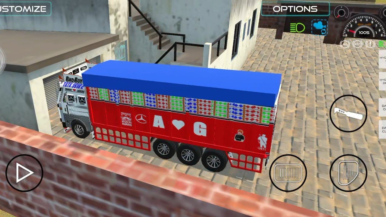 Real fire car simulator