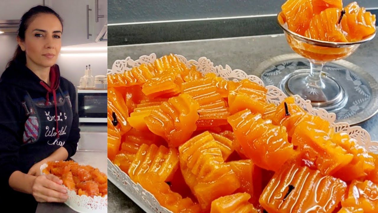 ՓԱՅԼՈՒՆ, ԴԴՈՒՄԻ ՄՈՒՐԱԲԱ/ Сверкающее Варенье Из Тыквы/ Pumpkin Preserves #варенье #вареньеназиму