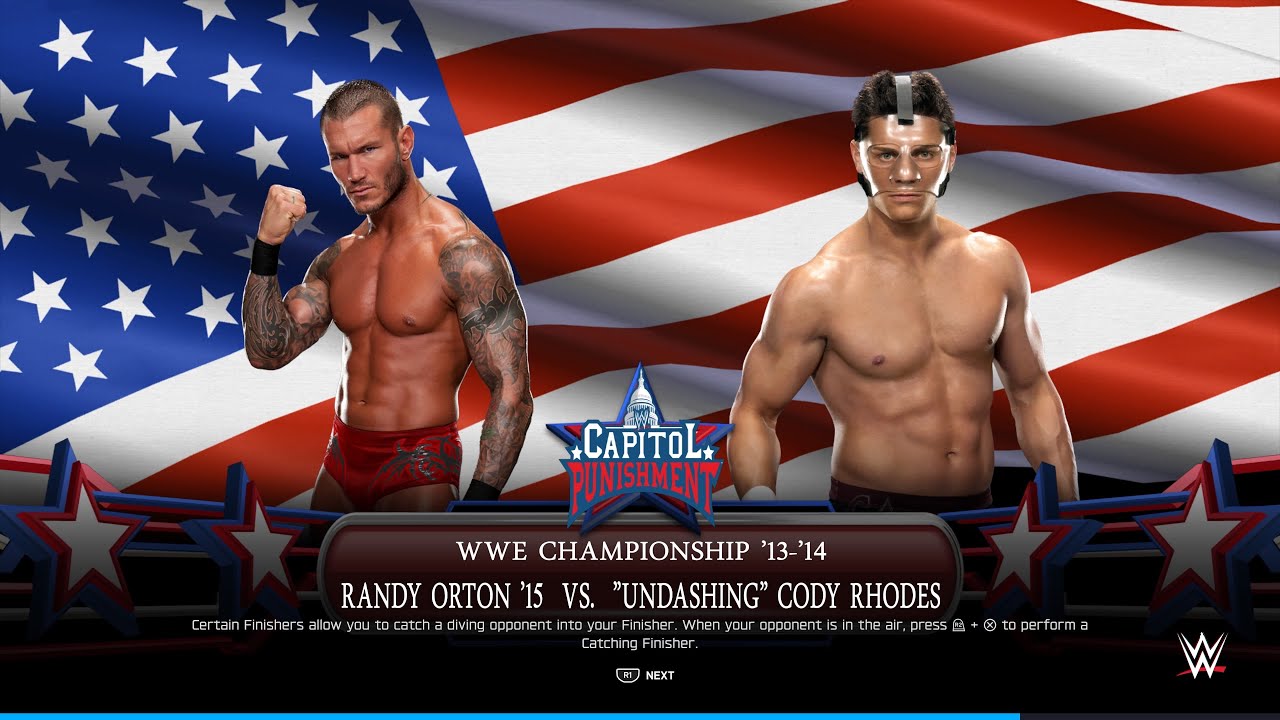Undashing Cody Rhodes VS Randy Orton WWE Championship Ambulance Match!